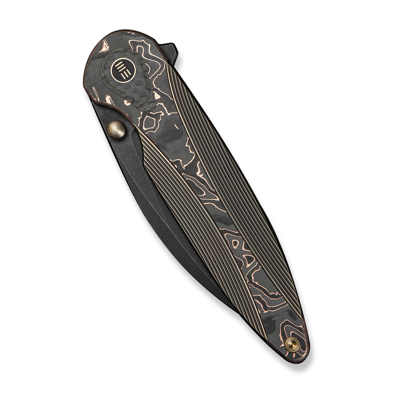 WEKNIFE Zenthra  M390钢  钛手柄    WE24021C-3   钛青铜黑色   2400