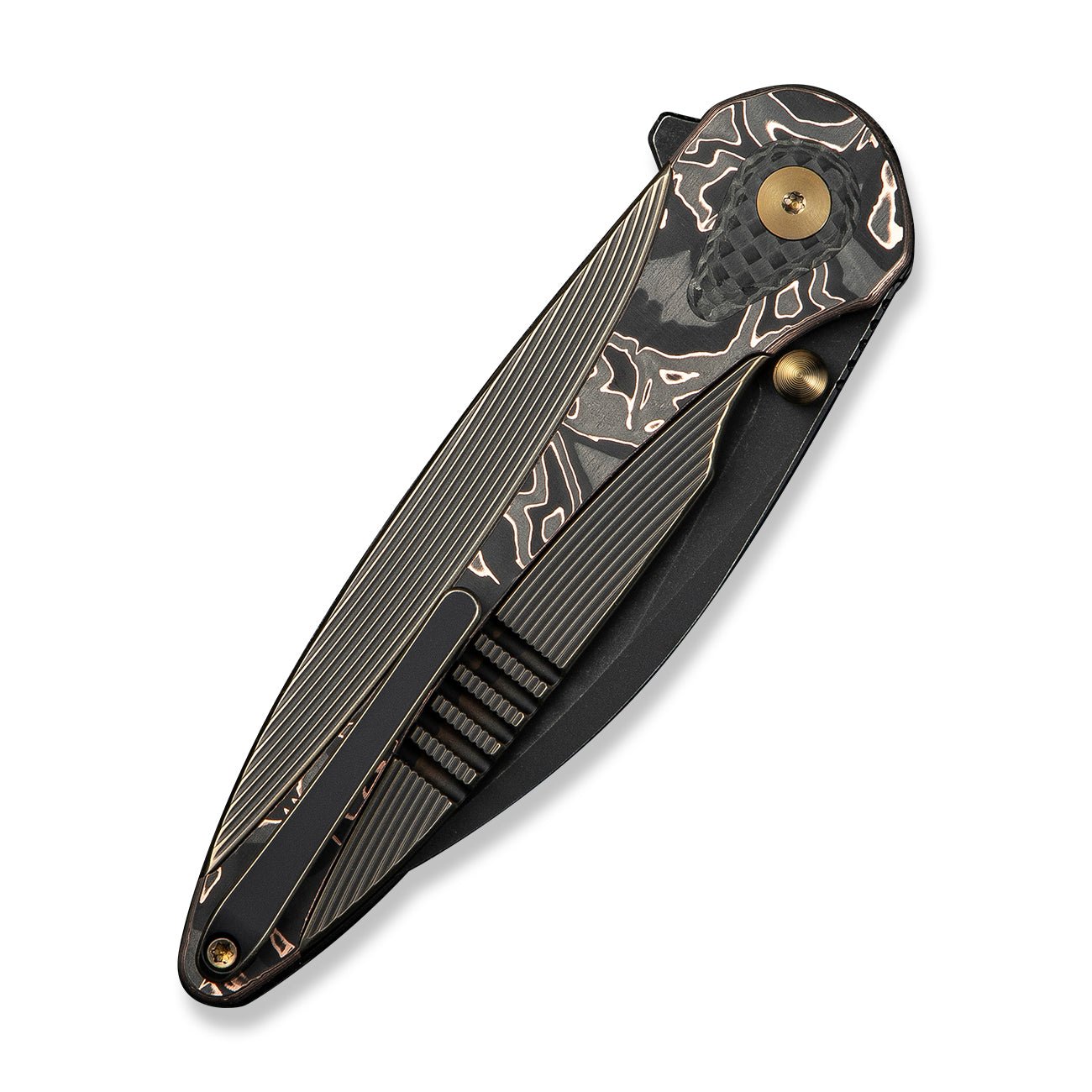 WEKNIFE Zenthra  M390钢  钛手柄    WE24021C-3   钛青铜黑色   2400