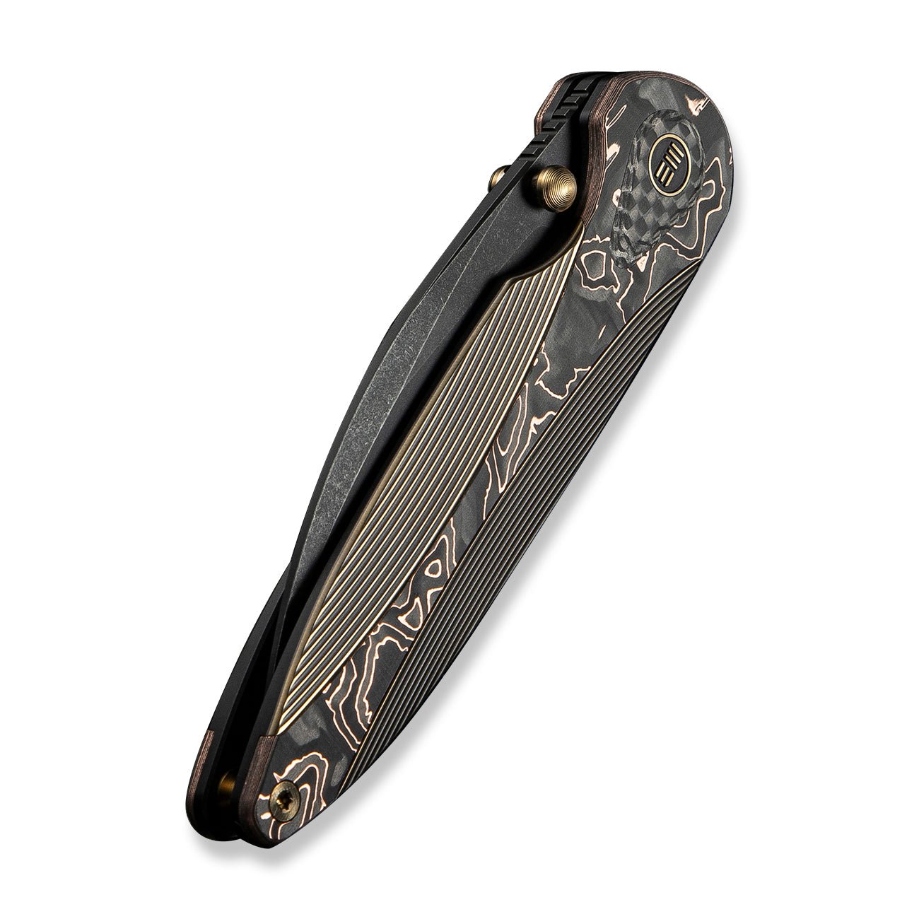 WEKNIFE Zenthra  M390钢  钛手柄    WE24021C-3   钛青铜黑色   2400