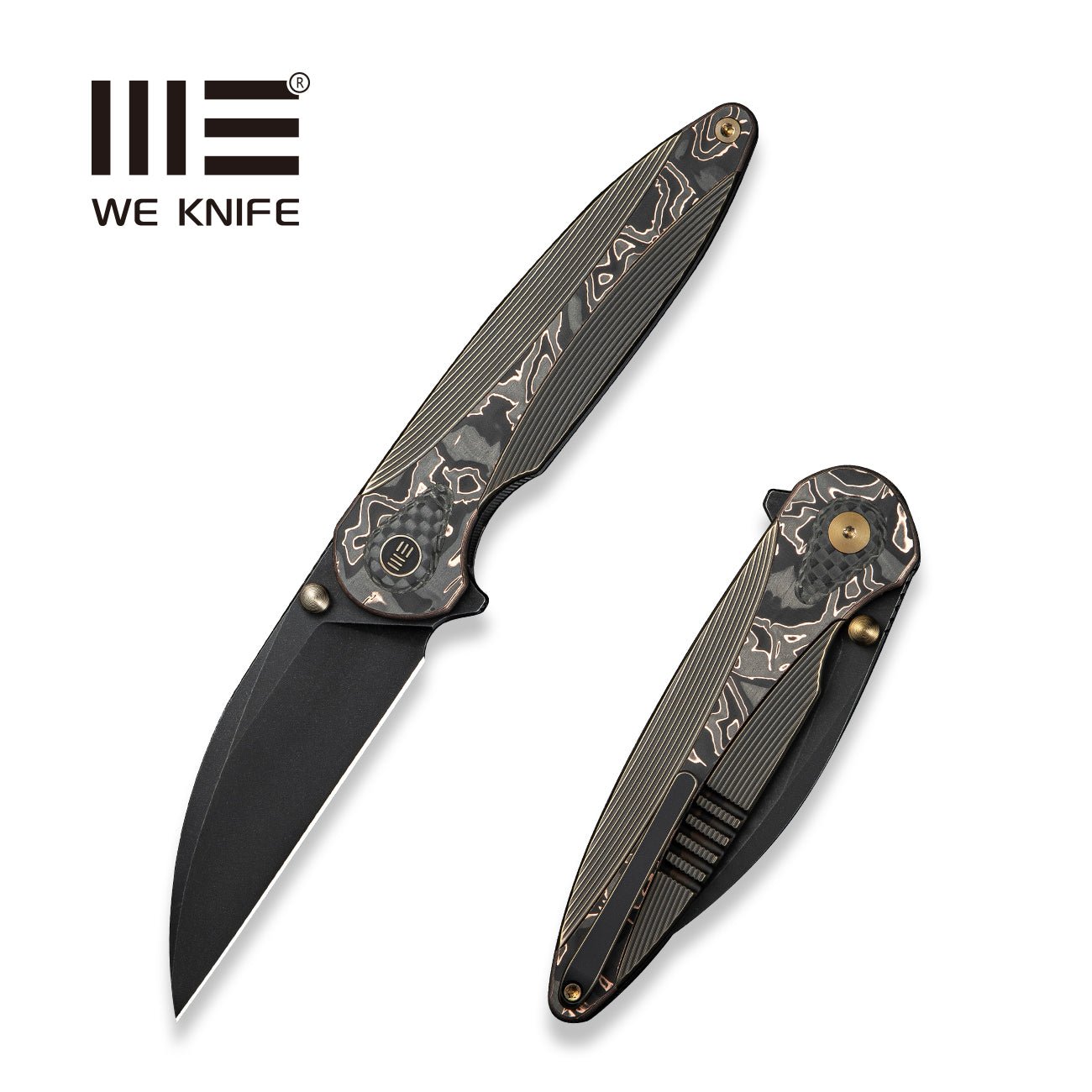 WEKNIFE Zenthra  M390钢  钛手柄    WE24021C-3   钛青铜黑色   2400