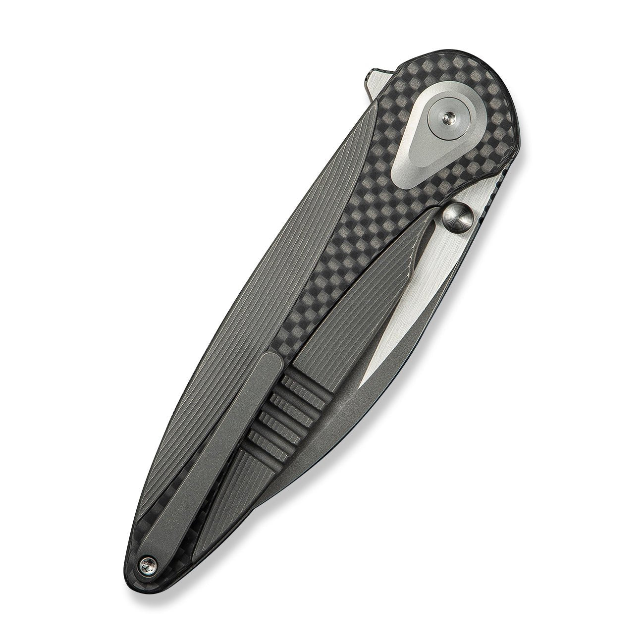 WEKNIFE Zenthra   M390钢  钛手柄  WE24021C-2   钛灰色   2400