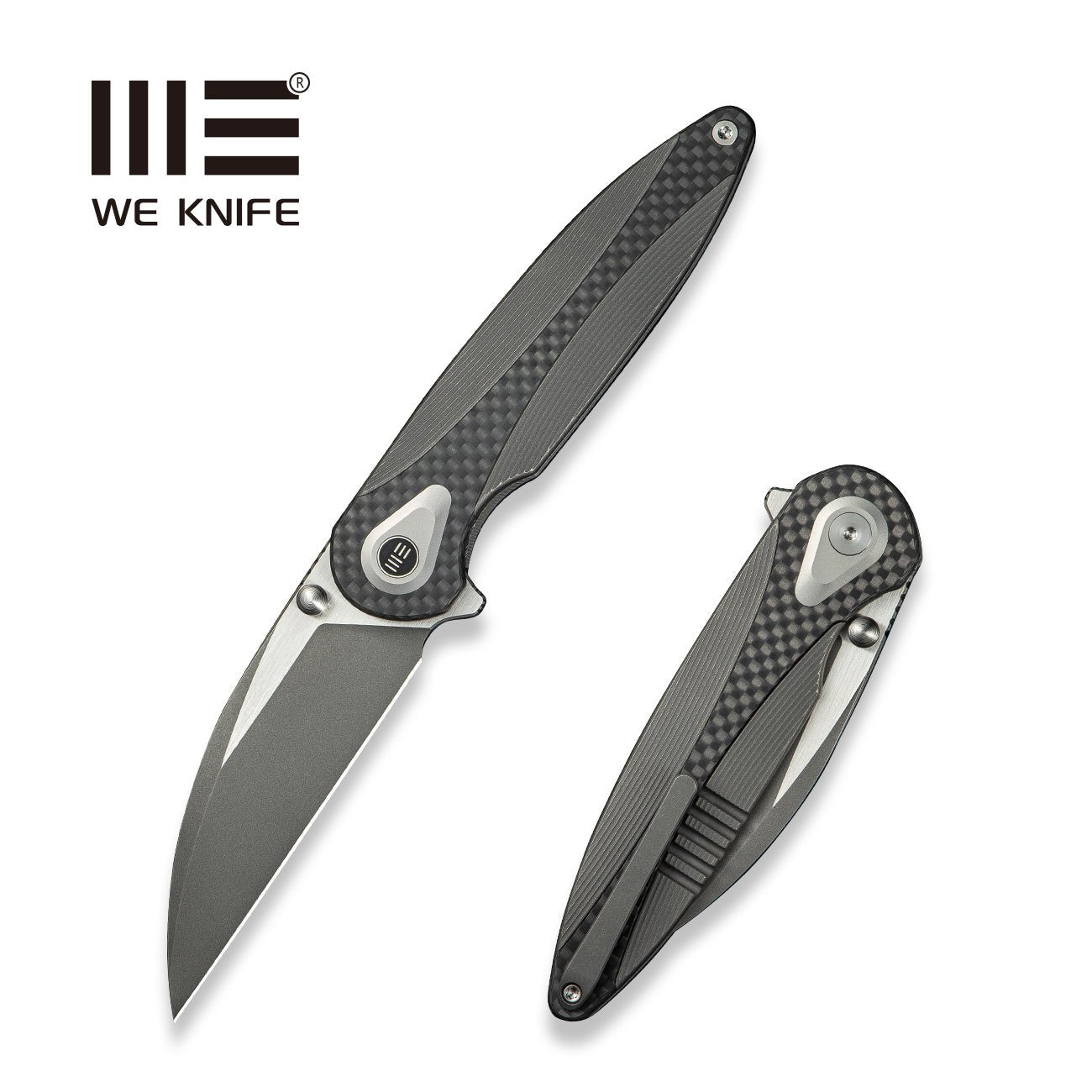 WEKNIFE Zenthra   M390钢  钛手柄  WE24021C-2   钛灰色   2400