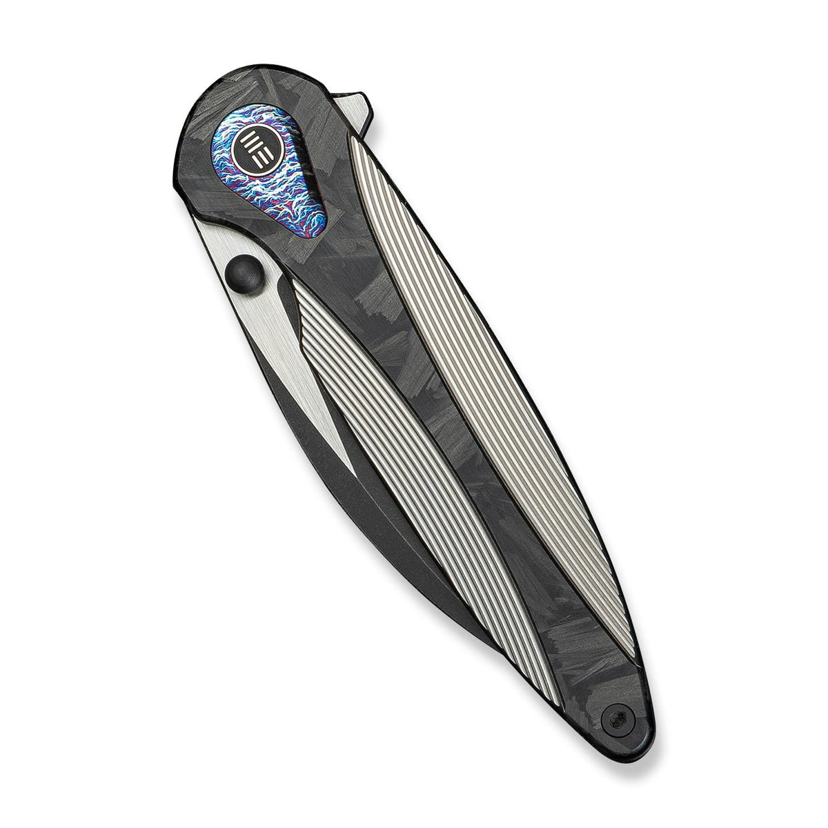 WEKNIFE Zenthra   M390钢  钛手柄  WE24021C-1  钛黑色   2400