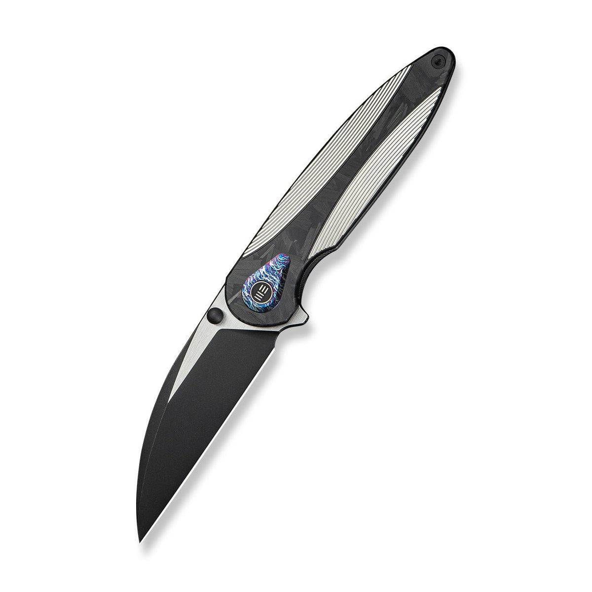 WEKNIFE Zenthra   M390钢  钛手柄  WE24021C-1  钛黑色   2400
