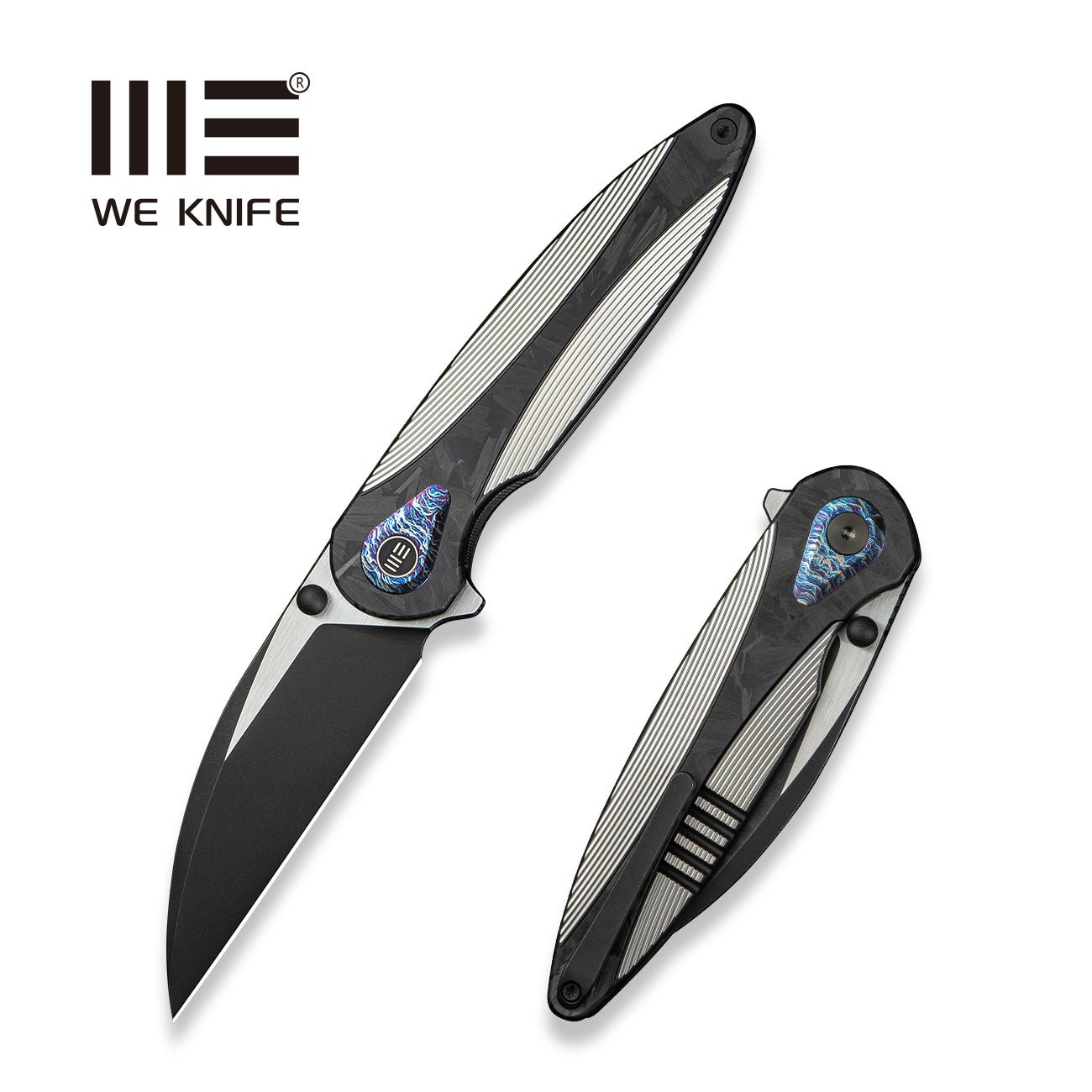 WEKNIFE Zenthra   M390钢  钛手柄  WE24021C-1  钛黑色   2400