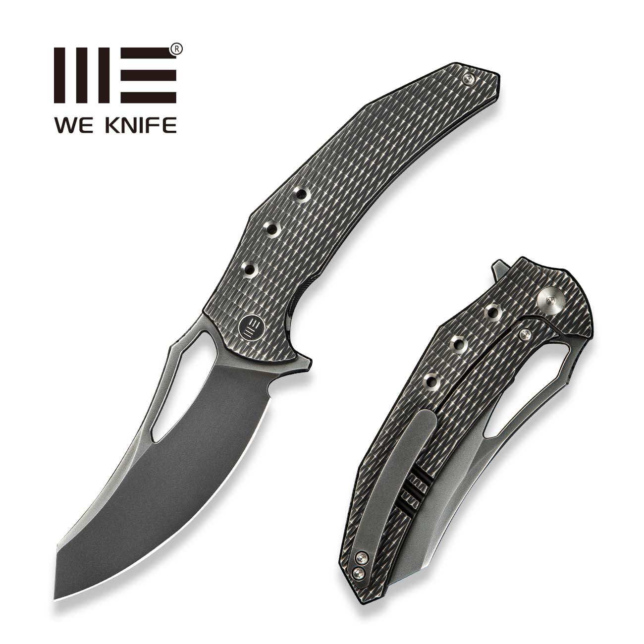WEKNIFE    Epaulette    M390钢  钛手柄 WE24024-4   钛灰色  2600