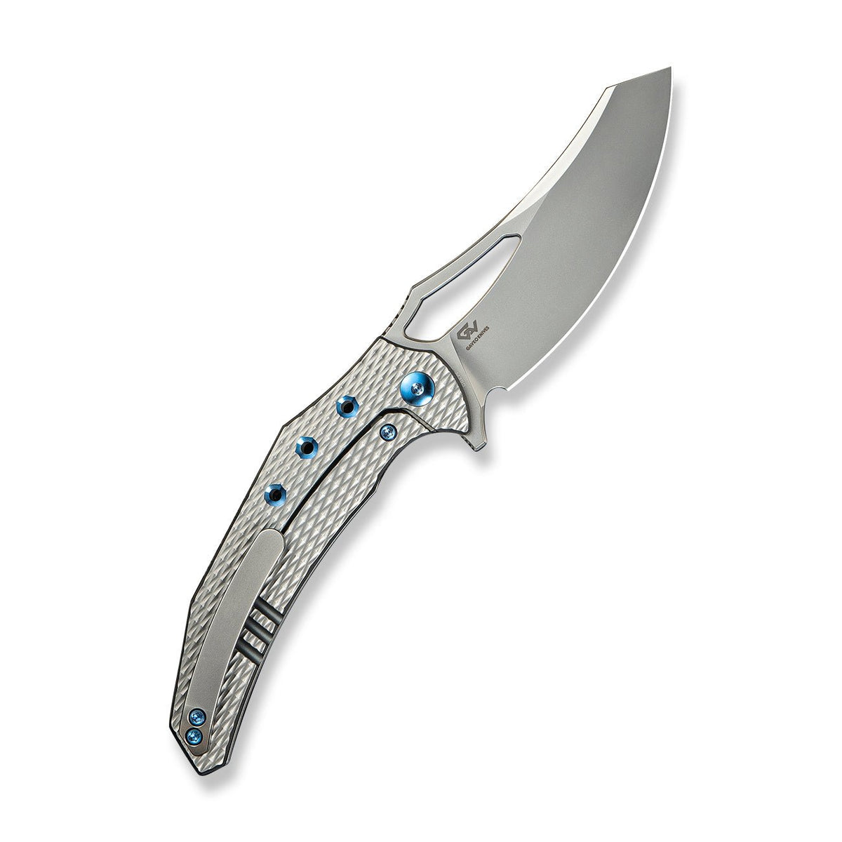 WEKNIFE   Epaulette  M390钢   钛手柄 WE24024-3  钛原色   2600