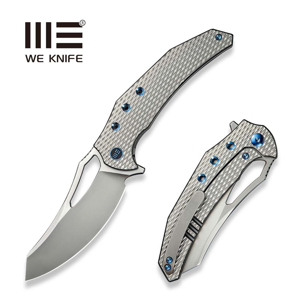 WEKNIFE   Epaulette  M390钢   钛手柄 WE24024-3  钛原色   2600