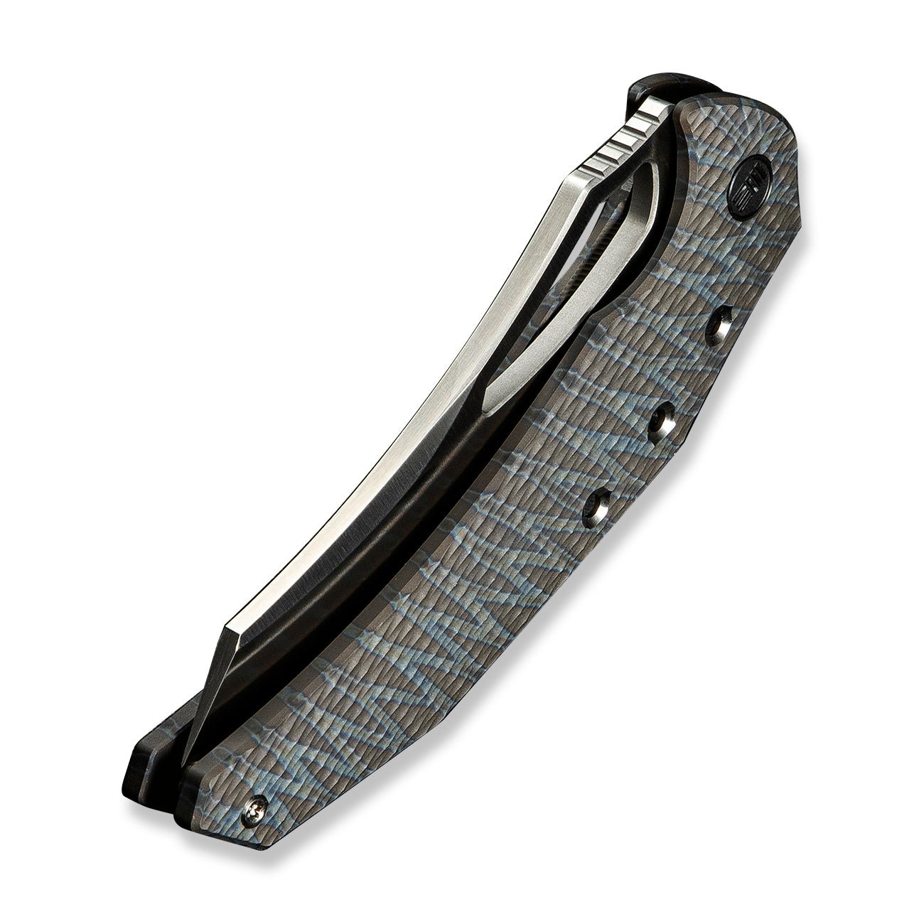 WEKNIFE  Epaulette  M390钢  钛手柄   WE24024-2    钛灰条纹色   2400