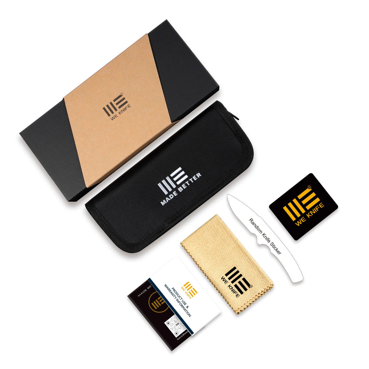 WEKNIFE  Epaulette  M390钢  钛手柄  WE24024-1  钛黑色   2380