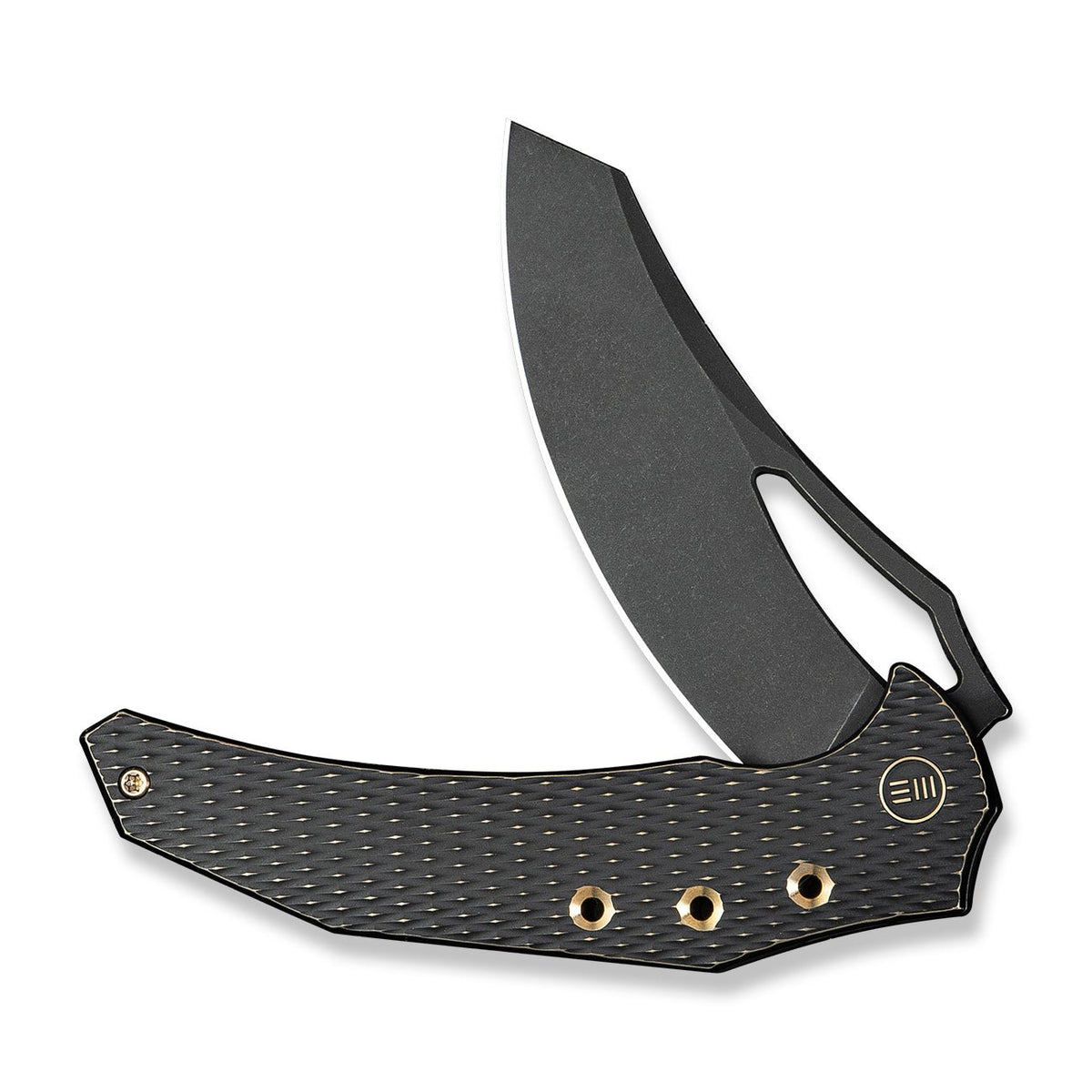 WEKNIFE  Epaulette  M390钢  钛手柄  WE24024-1  钛黑色   2380