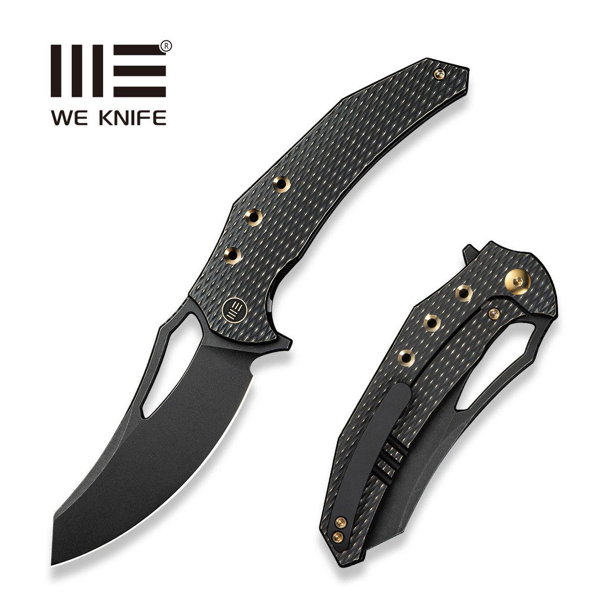 WEKNIFE  Epaulette  M390钢  钛手柄  WE24024-1  钛黑色   2380