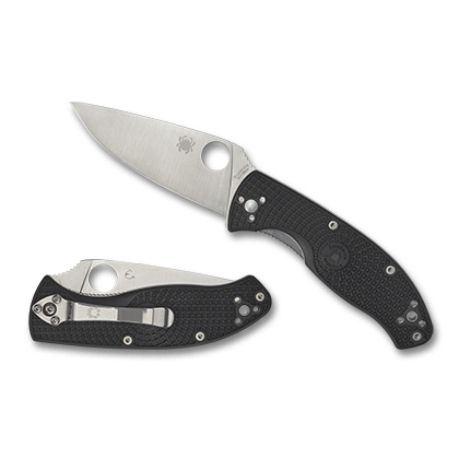 Spyderco  C122PBK   8Cr13MoV钢    FRN尼龙手柄  黑色   405