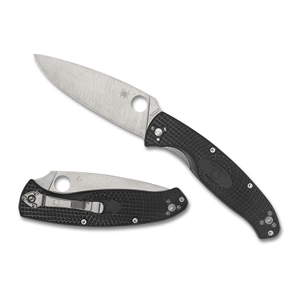 Spyderco  C142PBK   8Cr13MoV钢   FRN尼龙手柄   黑色  540