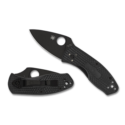 Spyderco   C148PBBK   8Cr13MoV钢   FRN尼龙手柄   黑色  315
