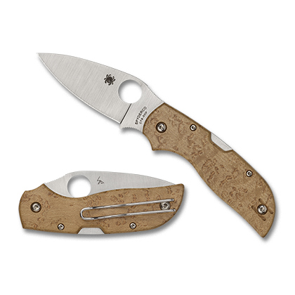 Spyderco   C152WDP   CTS XHP钢   木手柄   木色  1350