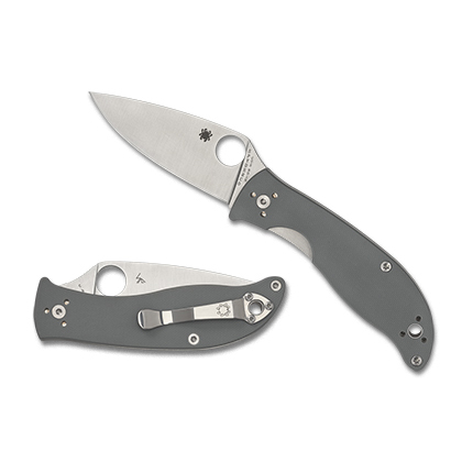 Spyderco  C220GPGY   CTS BD1N钢   G-10手柄   灰色   675