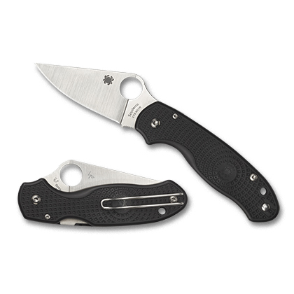 Spyderco  C223PBK  CTS BD1N钢  FRN尼龙手柄   黑色   900
