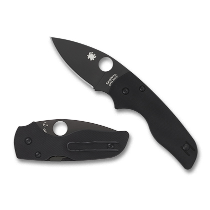 Spyderco  C230GPBBK  CPM S30V钢  G-10手柄   黑色   1350
