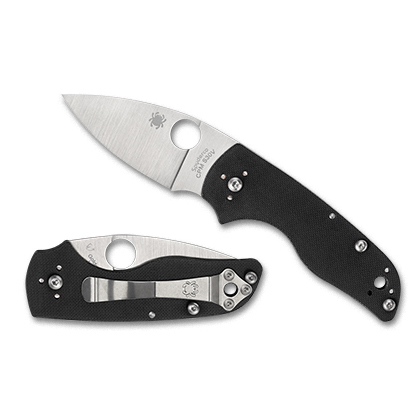 Spyderco  C230NLGP   CPM S30V钢   G-10手柄   黑色  1170