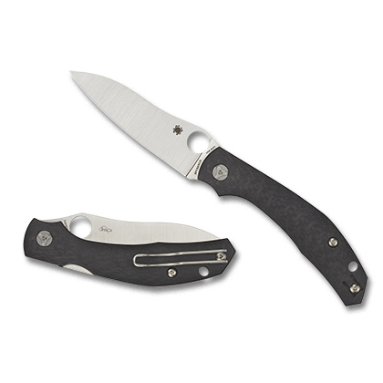 Spyderco  C241CFP   CPM S30V钢   碳纤维手柄  棕色  1620