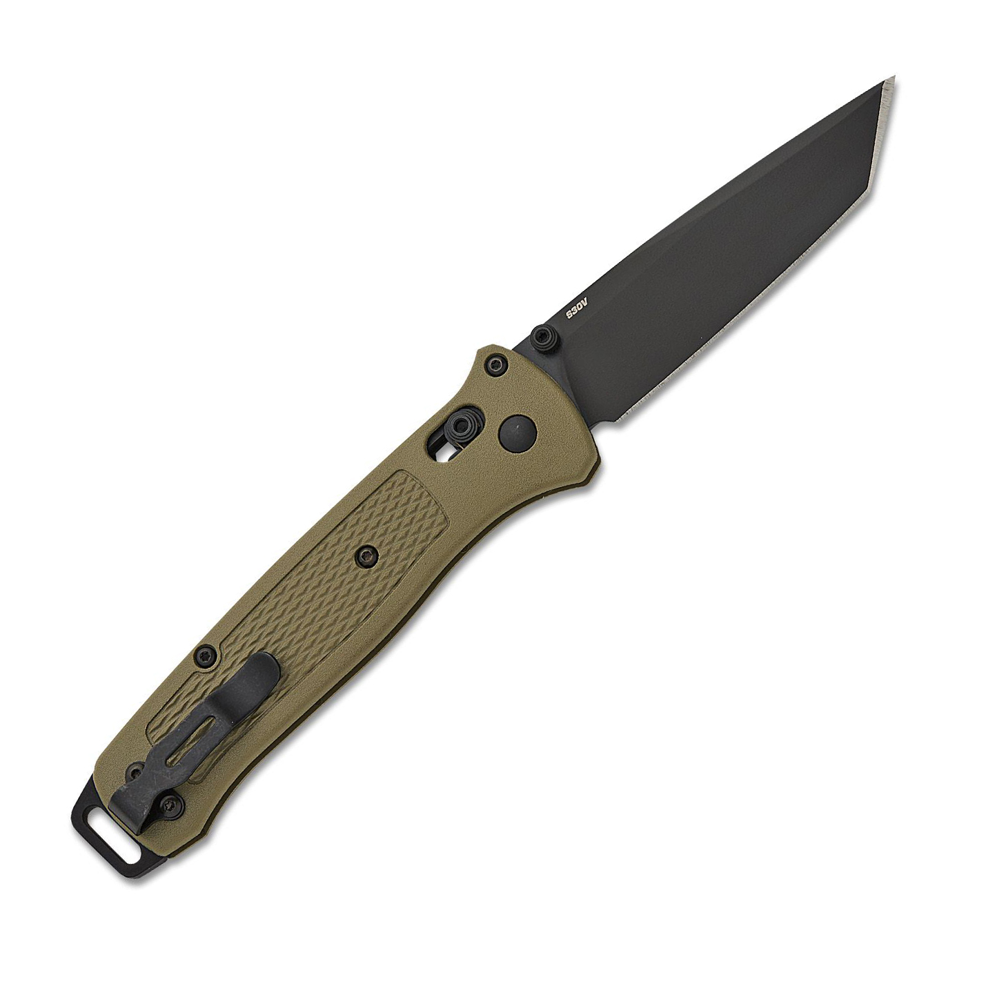 Benchmade Bailout 537BK-06 CPM-S30V钢 尼龙柄 军绿色 1500