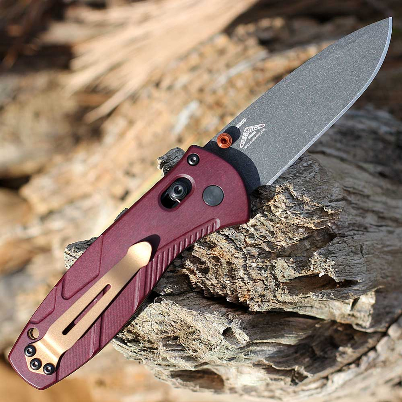 🆕 Benchmade 585BK-04 Mini Barrage CPM-S30V钢 Richlite柄 2450