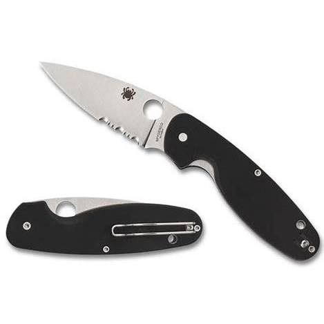 Spyderco  C245GPS  8Cr13MoV钢   G10 手柄   黑色  540