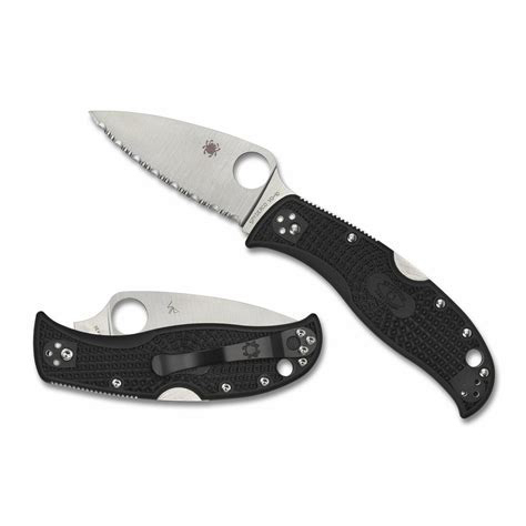 Spyderco  C262SBK  VG10钢  FRN 手柄  黑色   720