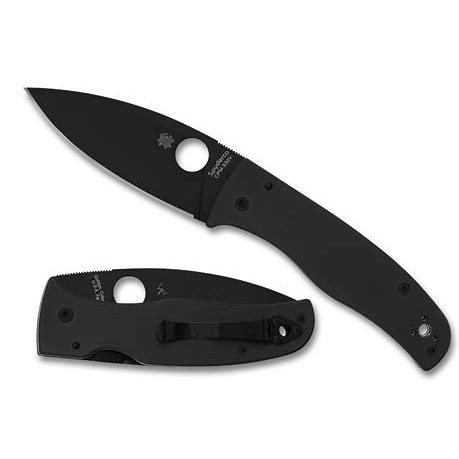 Spyderco  C263GPBK   CPM-S30V钢   G10手柄   黑色  1980