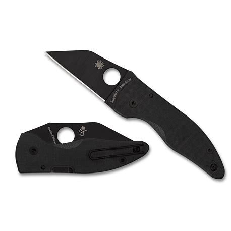 Spyderco  C264GPBK  CPM-S30V钢   G10手柄  黑色  1440