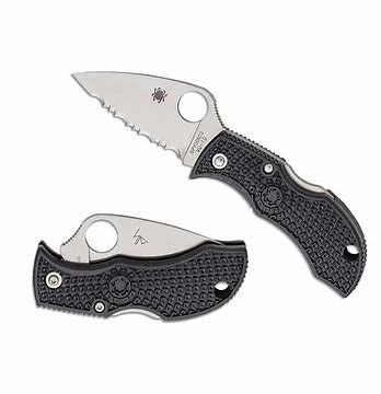 Spyderco  MBKLFS    VG10钢  FRN尼龙手柄   黑色  450