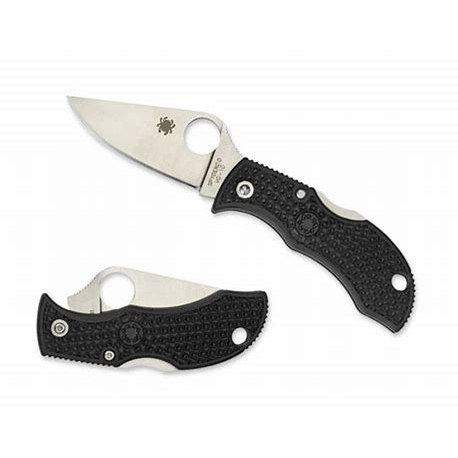 Spyderco  MBKP   VG10钢  FRN尼龙手柄   黑色  450