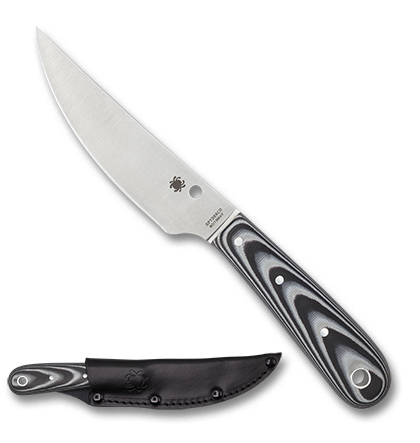 Spyderco  FB46GP  8Cr13MoV钢  G10手柄  黑灰色  405