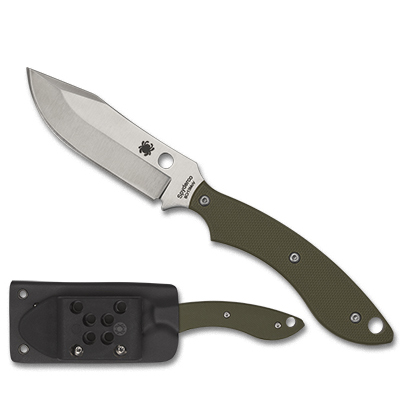 Spyderco  FB49GPOD   8Cr13MoV钢   G10手柄    绿色  585