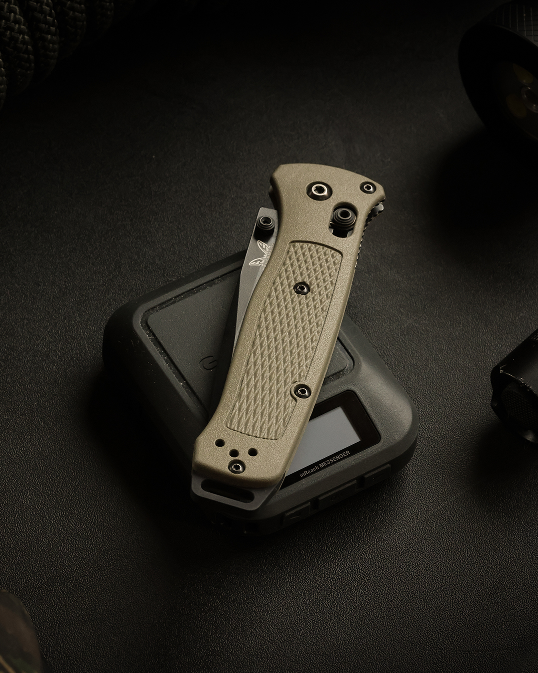 Benchmade Bailout 537BK-06 CPM-S30V钢 尼龙柄 军绿色 1500