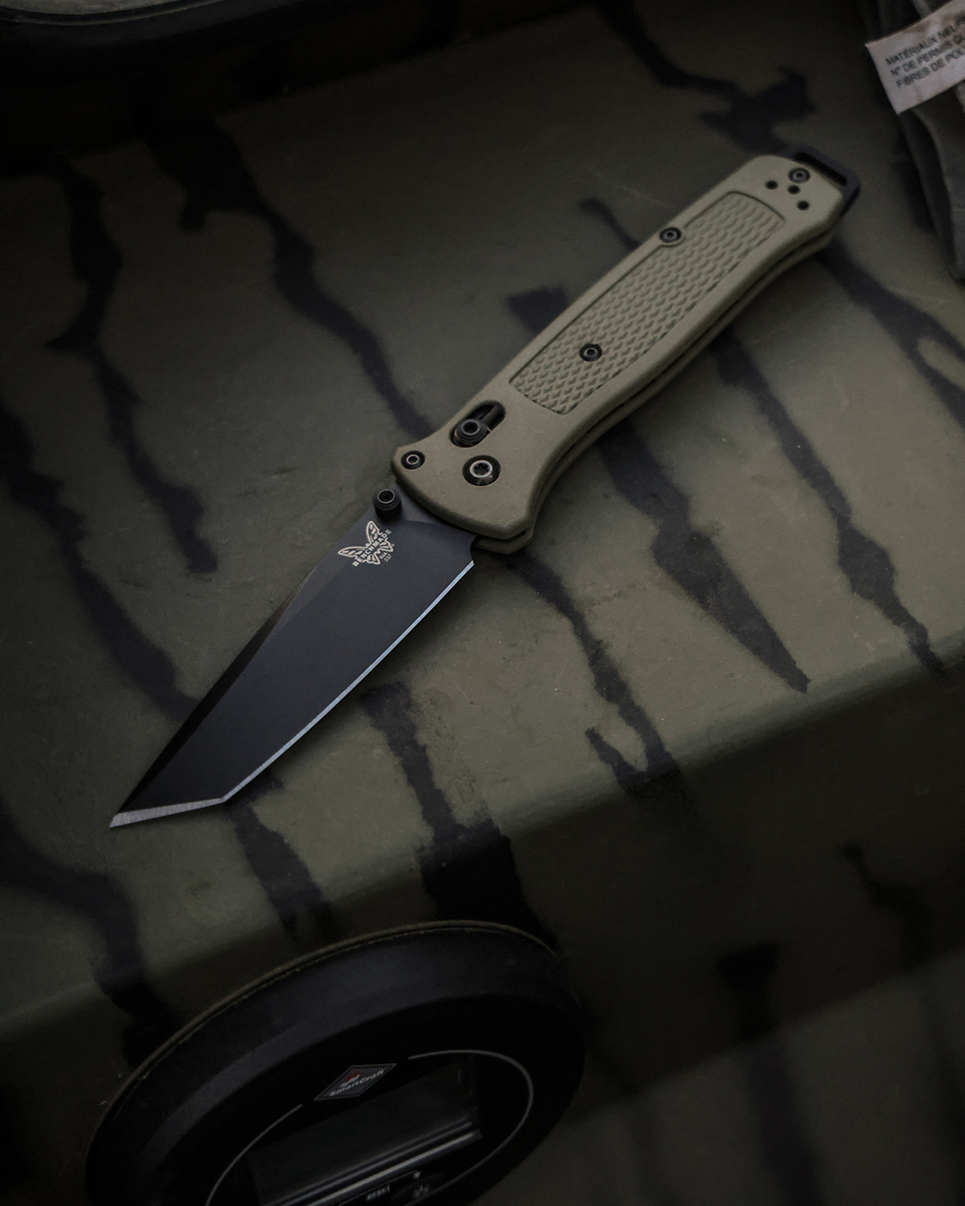 Benchmade Bailout 537BK-06 CPM-S30V钢 尼龙柄 军绿色 1500