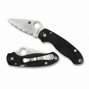 Spyderco  C223GS    Para 3   CPM-S45VN钢  G10手柄  黑色   1170