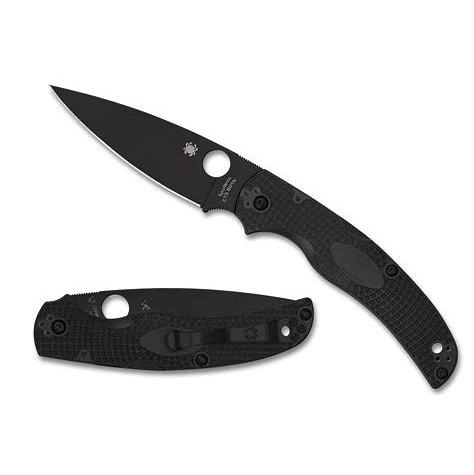 Spyderco   C244PBBK    Native   CTS-BD1N钢   FRN尼龙手柄  黑色 1350