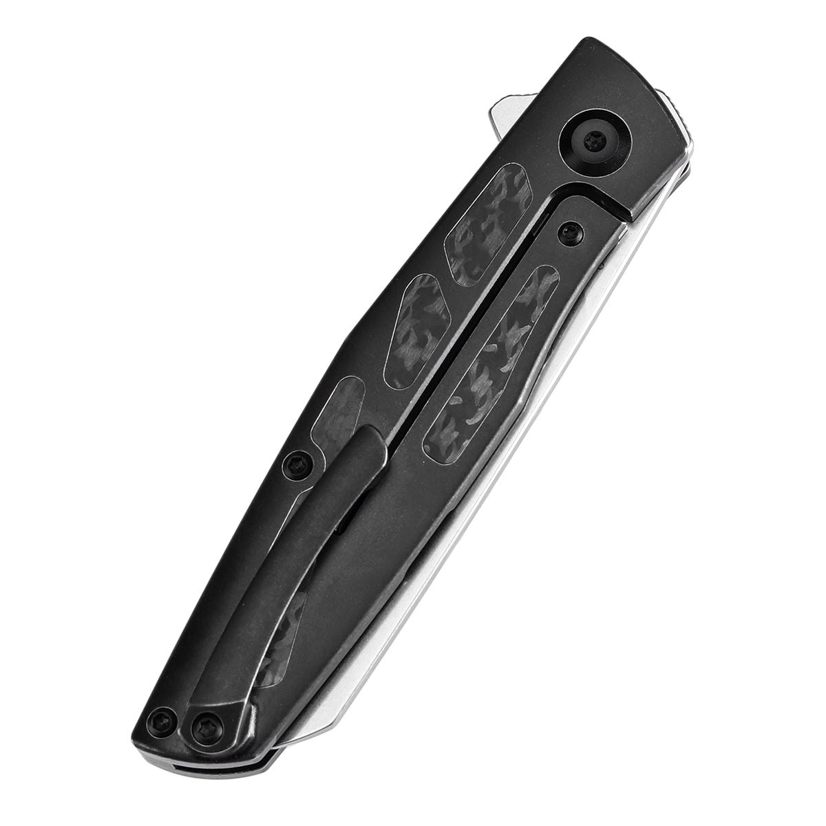 KANSEPT Cru   CPM S35VN钢   钛+碳纤维手柄  K1092A5  黑色  1300