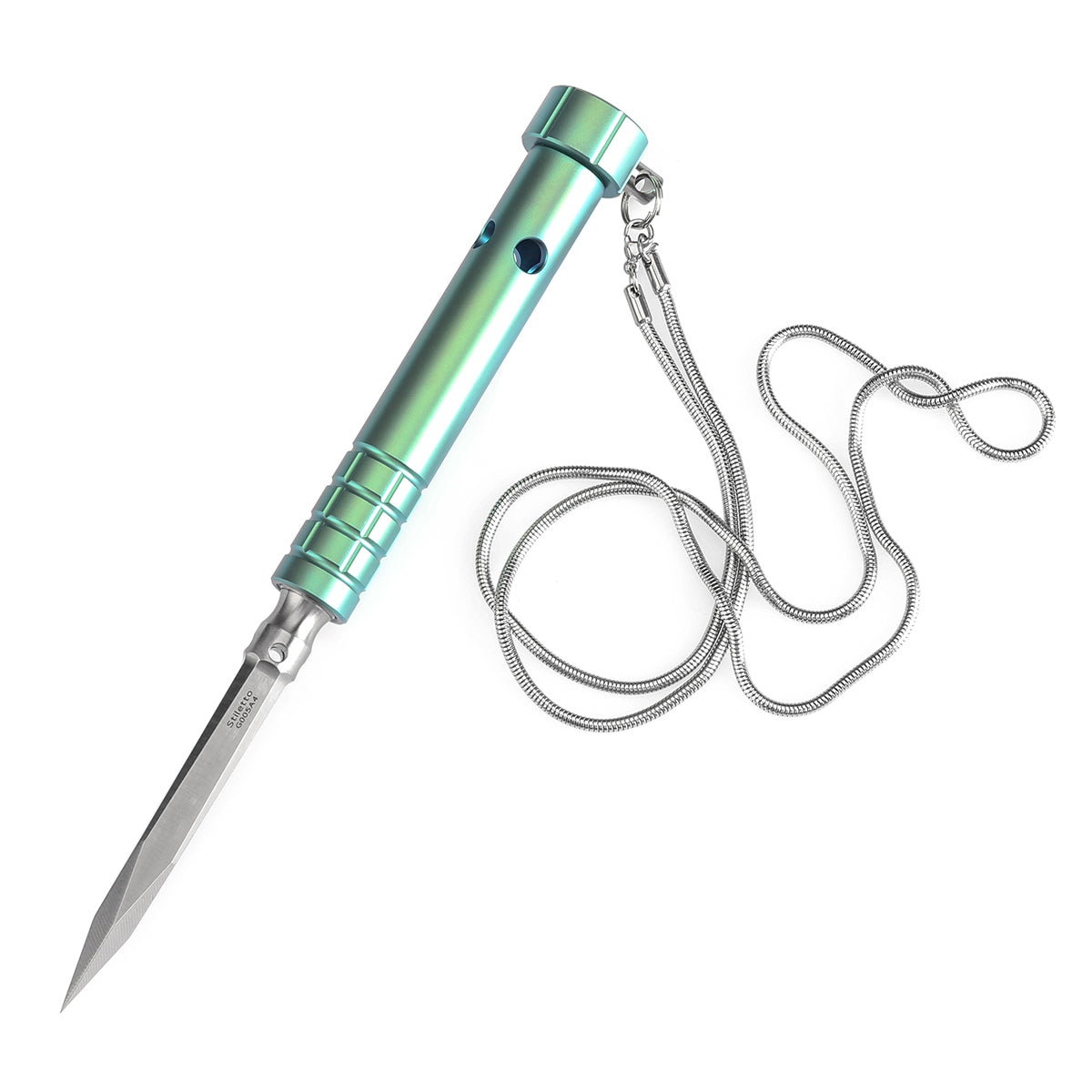 Kansept Stiletto  5Cr13钢  钛手柄  G005A4  绿色  400