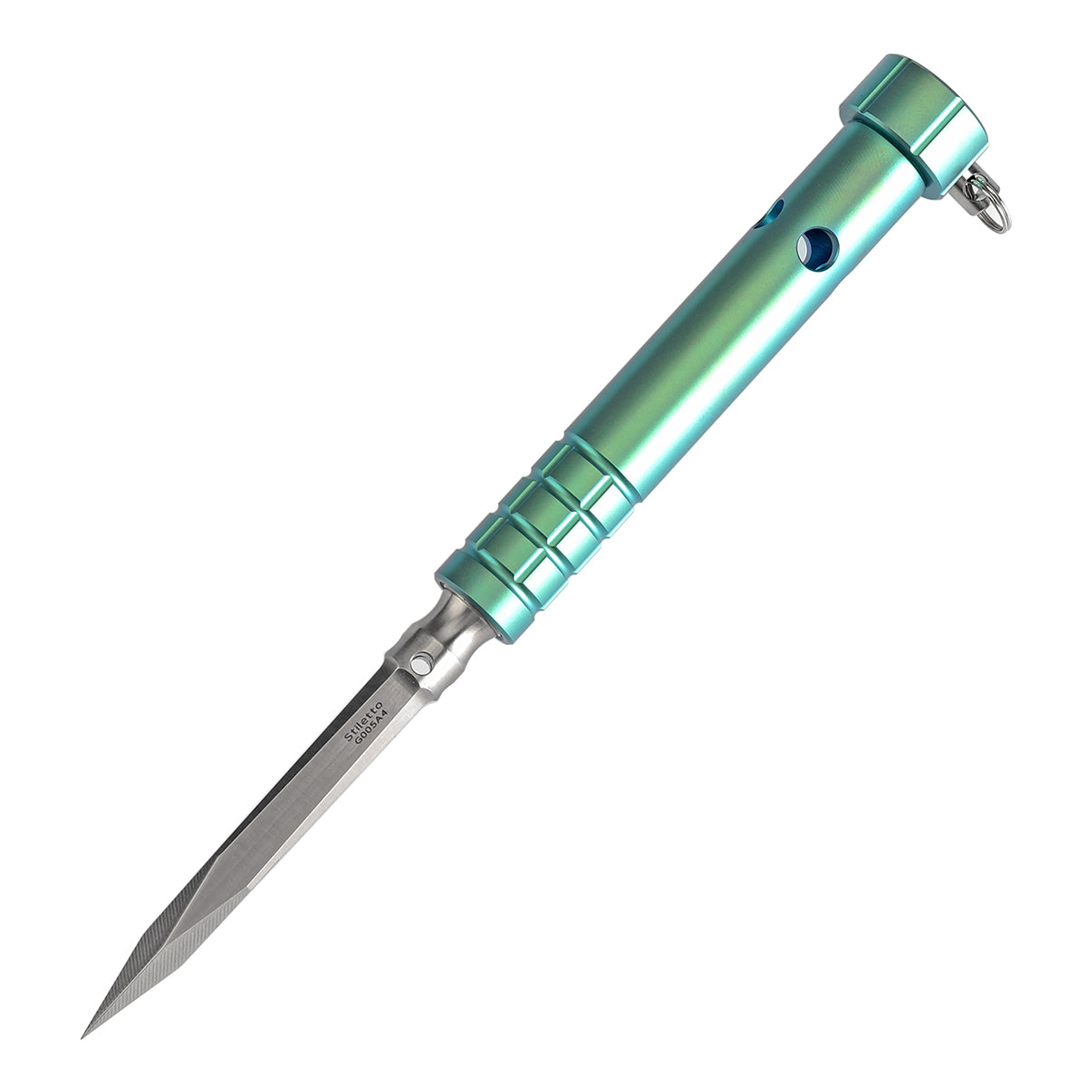 Kansept Stiletto  5Cr13钢  钛手柄  G005A4  绿色  400