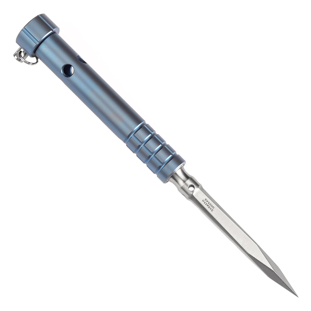 Kansept EDC   Stiletto   5Cr13钢   钛手柄 G005A6  钛蓝色   400