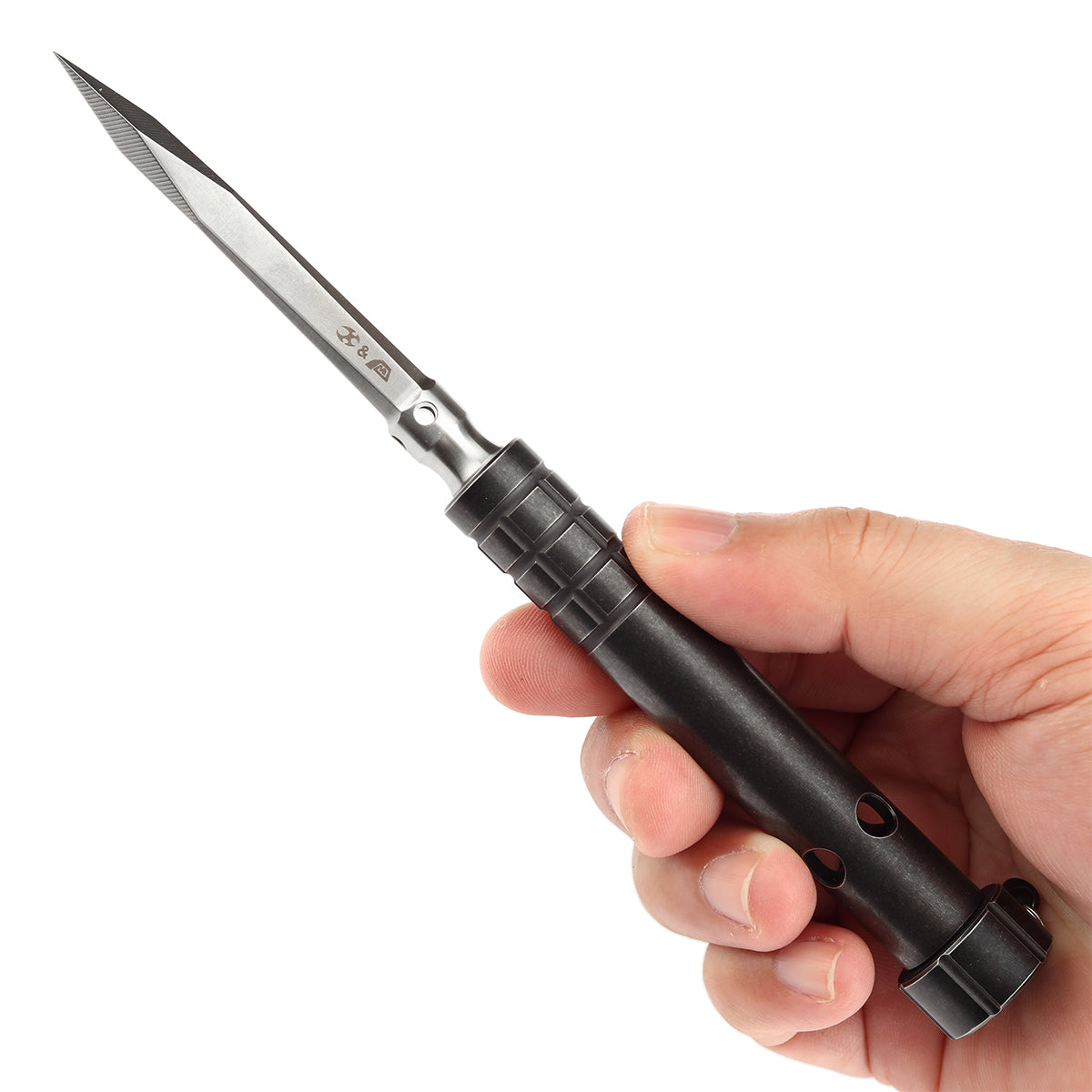 Kansept   Stiletto  5Cr13钢  钛手柄  钛黑色  G005A3  400