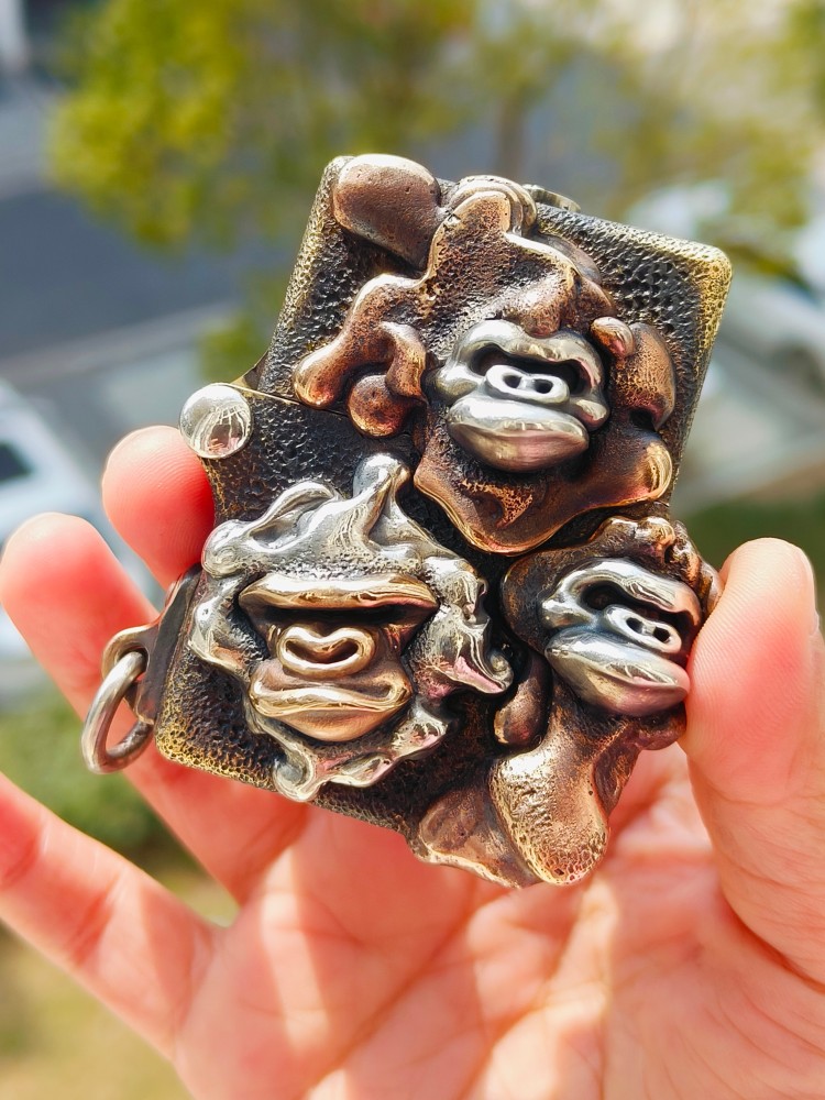 Phase Objects Flame Monkey Lighter 俄罗斯过去式猩猩定制打火机 #3