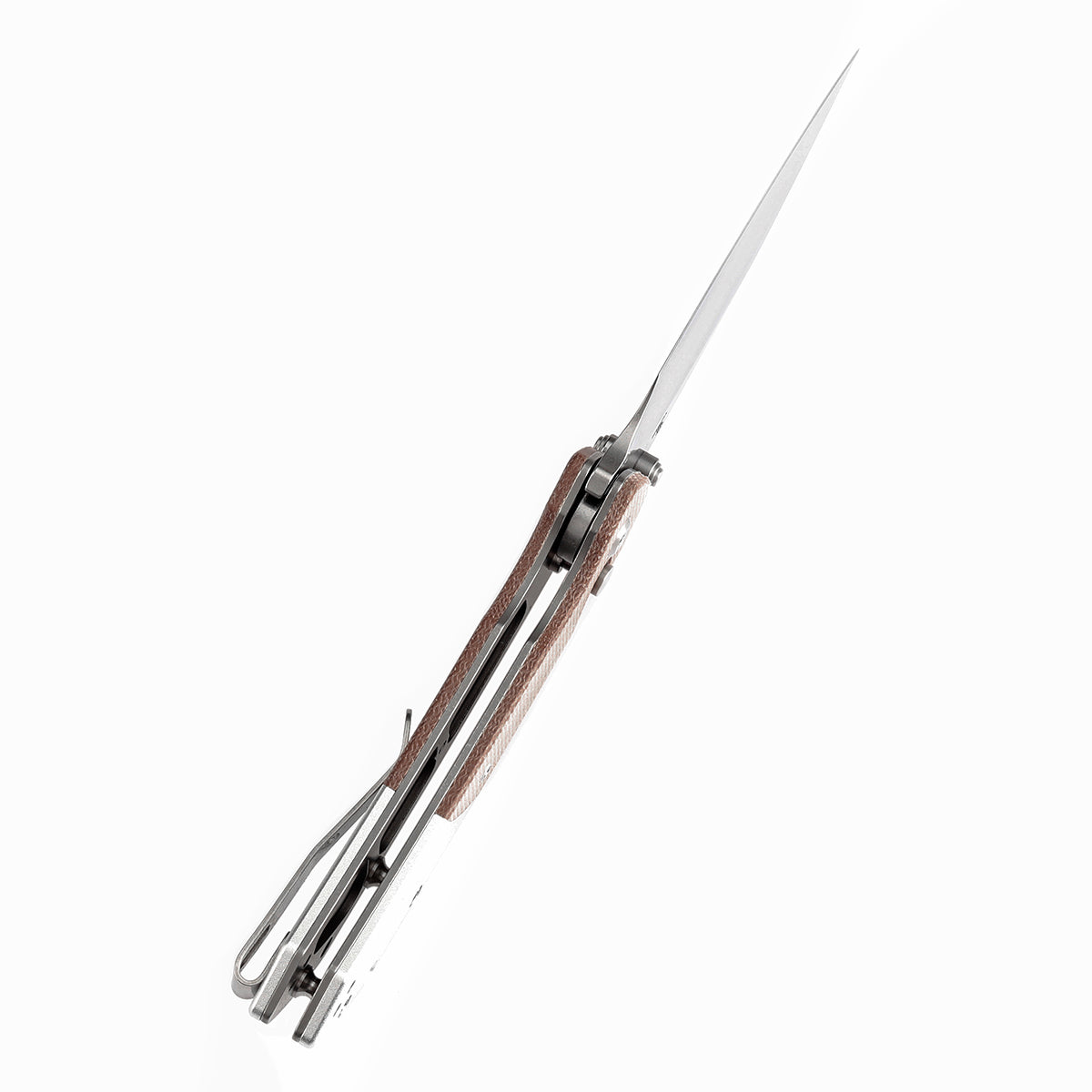 Tenable Fennir  14C28N钢 Micarta+纯铝手柄 T1034S4  棕色   500