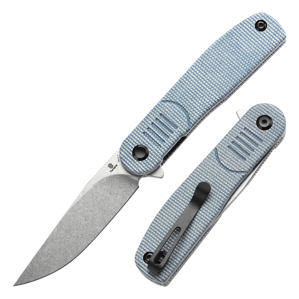 Tenable Einar   Nitro-V钢 Micarta手柄  T2072A2  蓝色  400