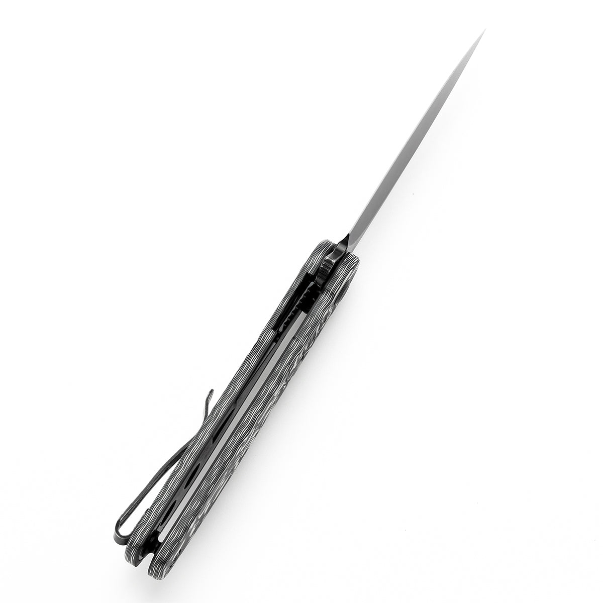 Tenable Einar 碳纤维手柄  Nitro-V钢  T2072A4  黑白色  500