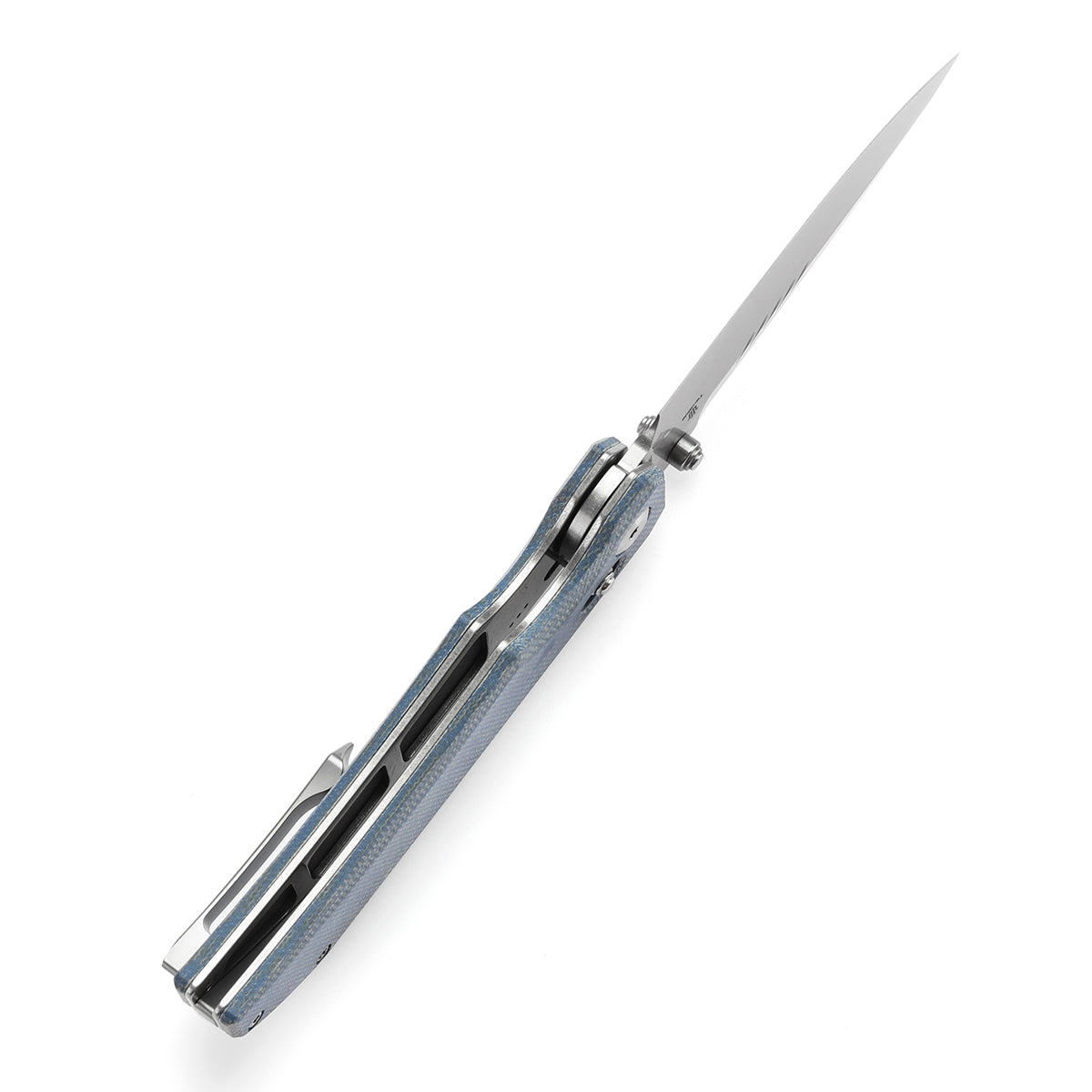 Tenable Eaglestrike  Micarta 手柄  Nitro-V钢  T1095V2  蓝色  500