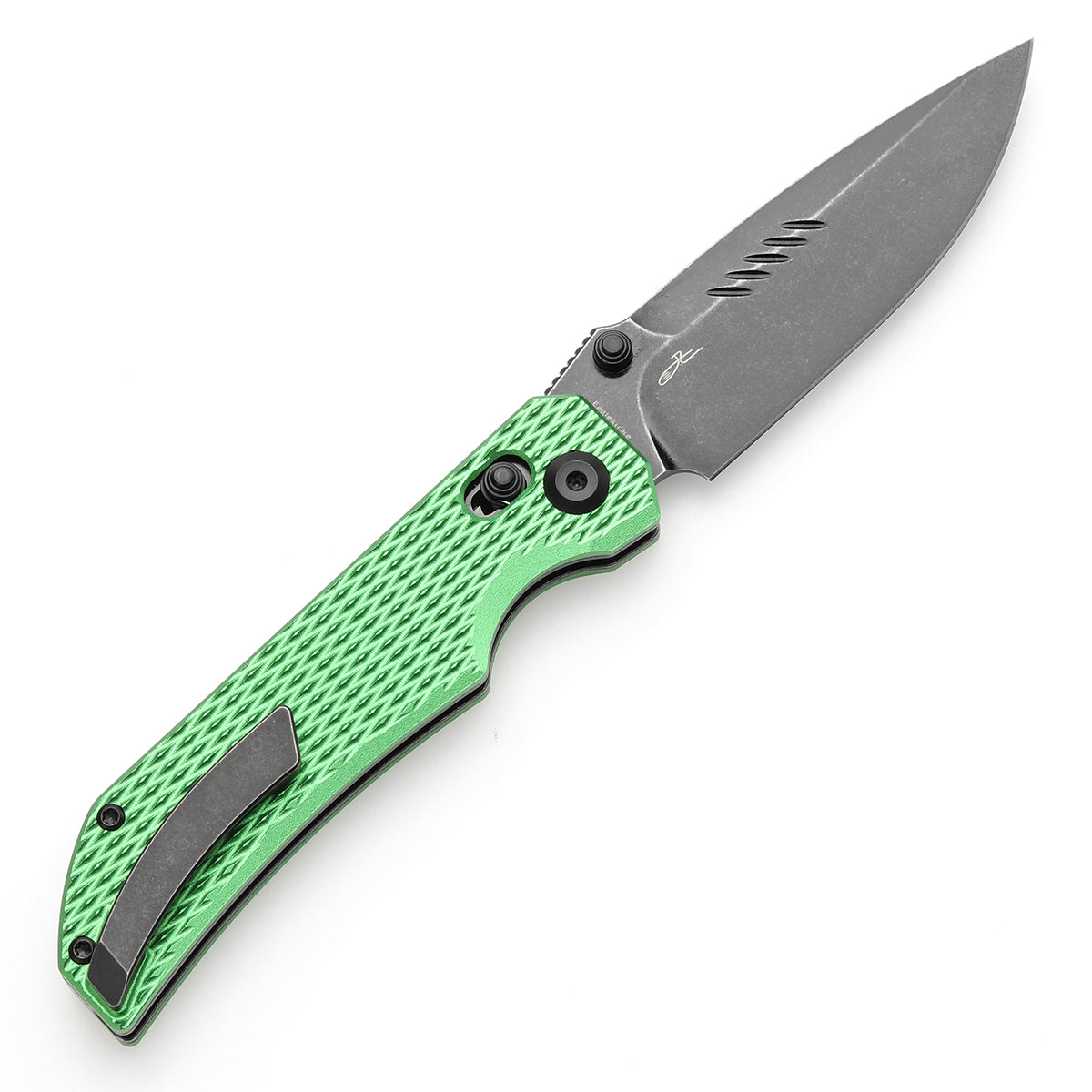 Tenable Eaglestrike 铝手柄  Nitro-V钢   T1095V3  绿色  500